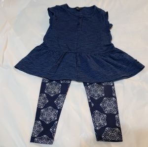 Nautica Toddler Girl 2pc Outfit 2T